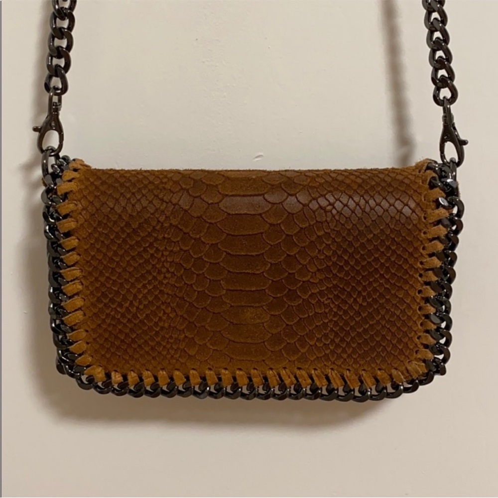 Textured Genuine Leather Bag